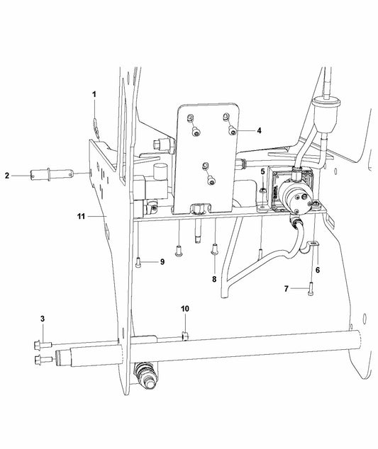 HTC T5 (4 KW) Chassis/Frame Assembly Parts