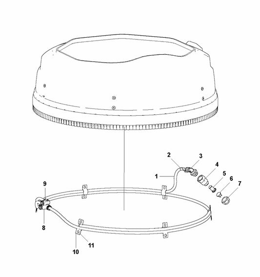 HTC T5 (4 kW) Mist System Assembly Parts