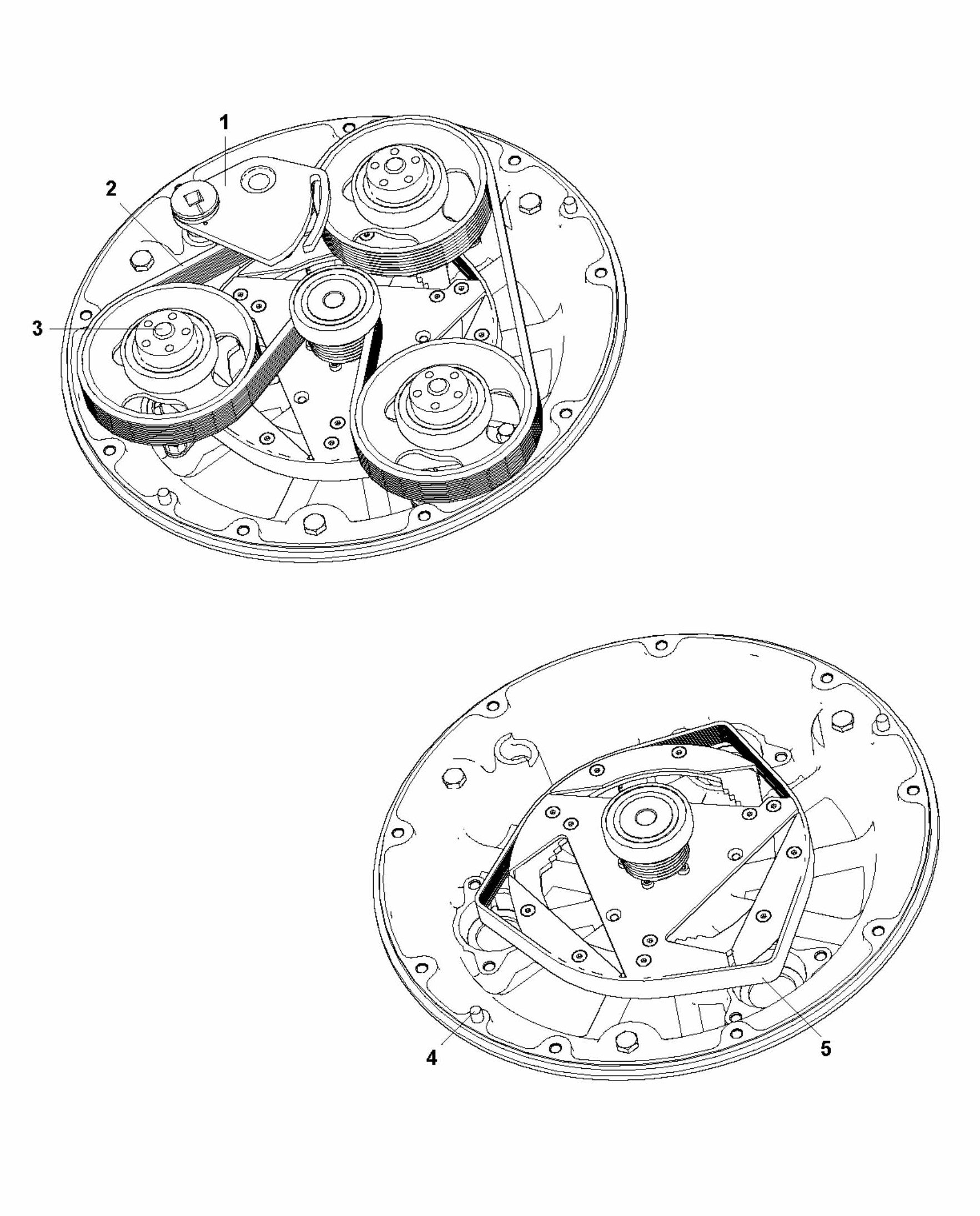 HTC T5 (4 KW) Grinding Head Internal And Upper Assembly Parts