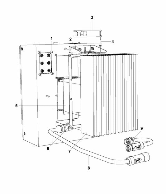 HTC T5 (4 kW) Inverter Assembly Parts