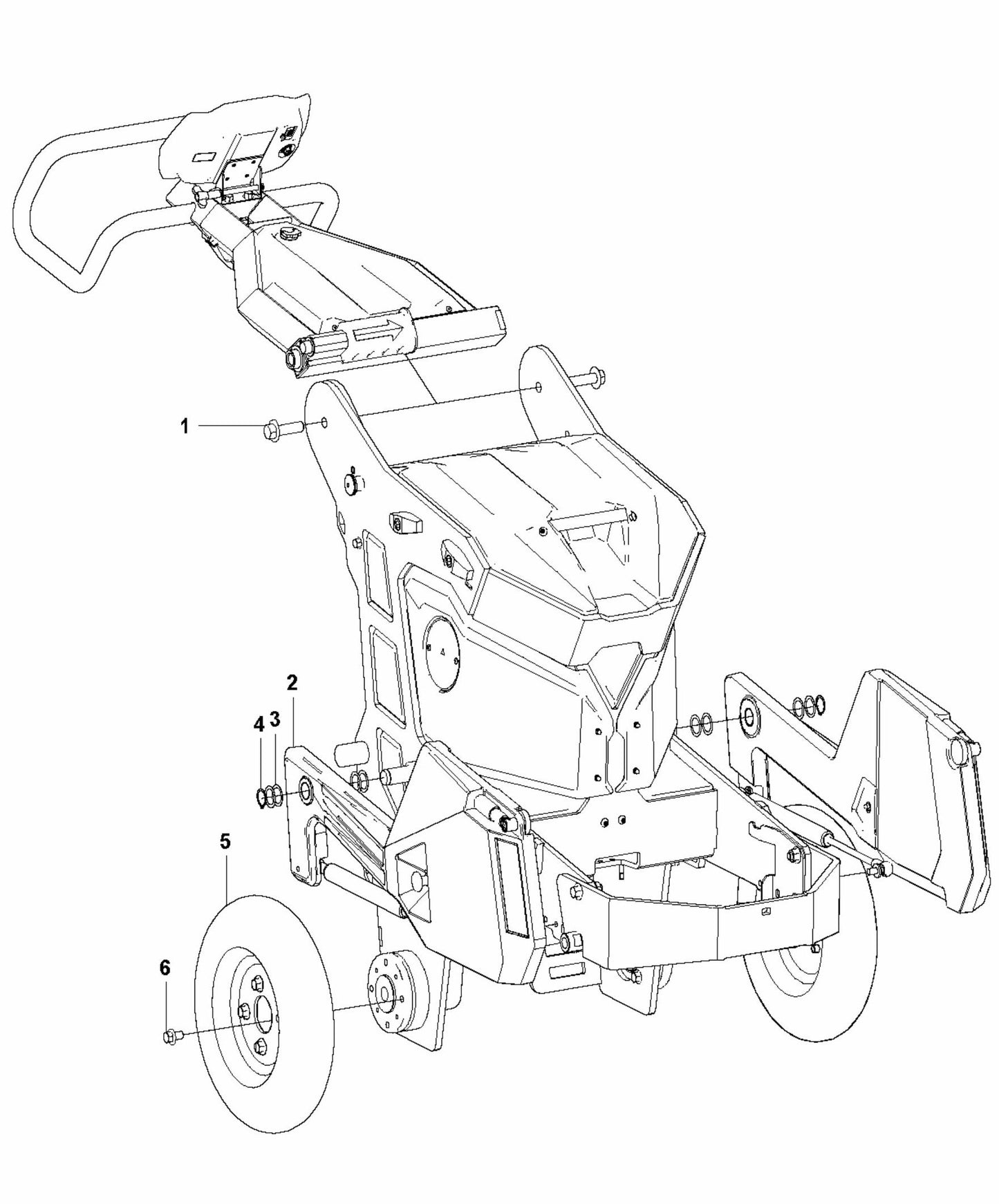 HTC T6 Weight Kit And Wheel Assembly Parts