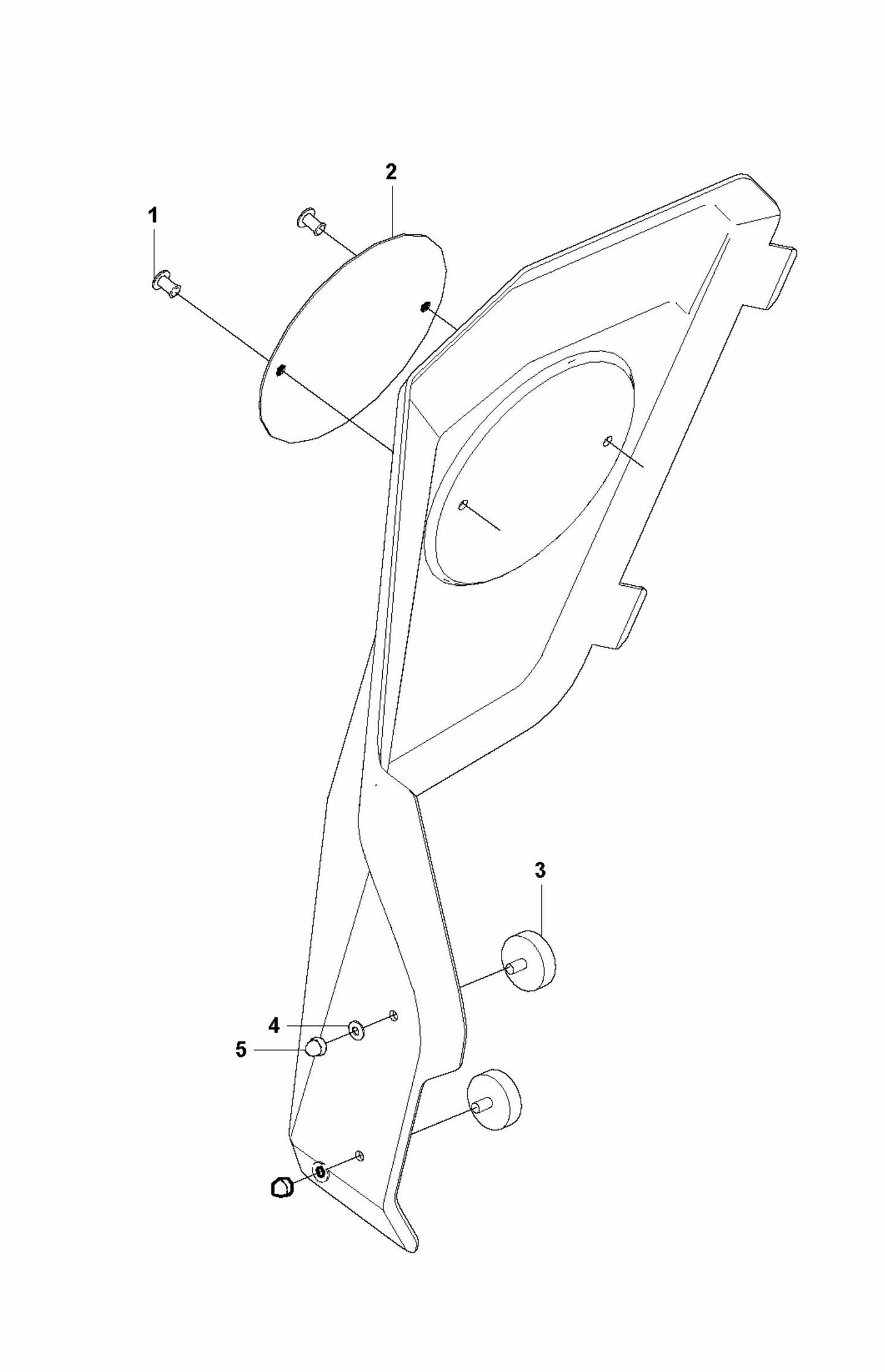 HTC T6 Decals Assembly Parts