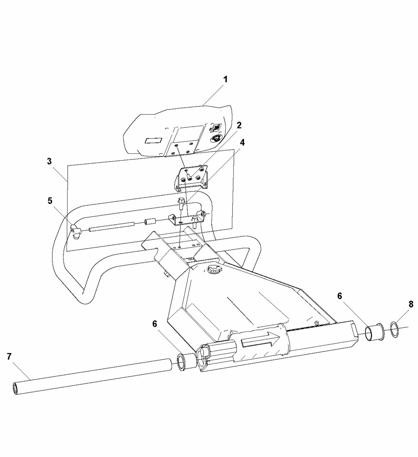 HTC T6 Control Panel Assembly-1 Parts
