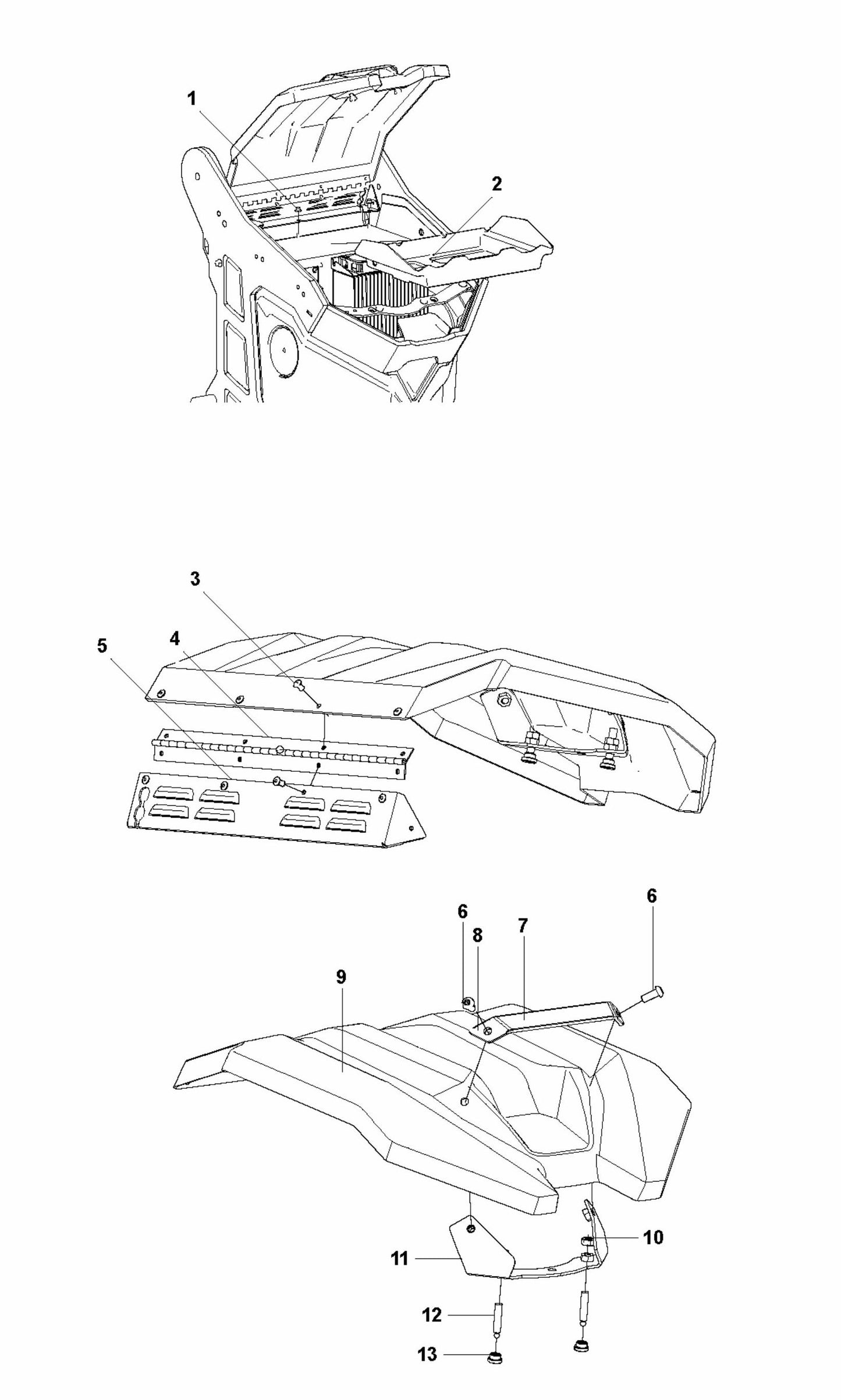 HTC T8 Plastics Assembly-2 Parts