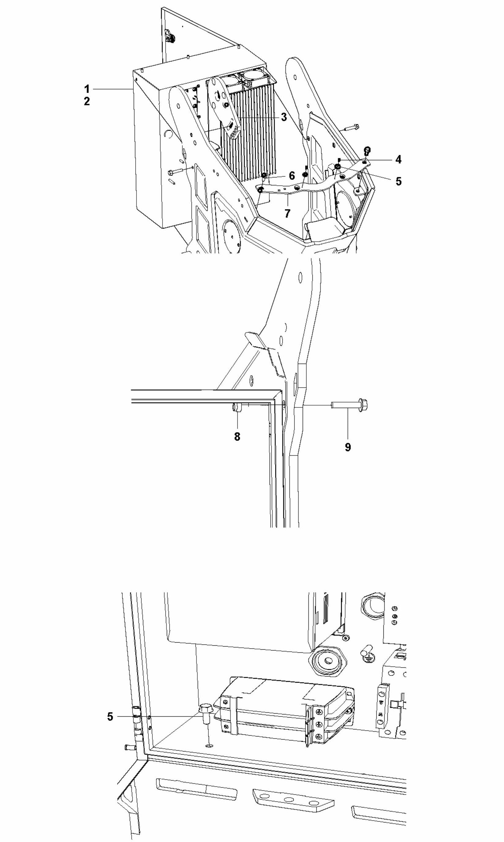 HTC T8 Power Unit Assembly Parts