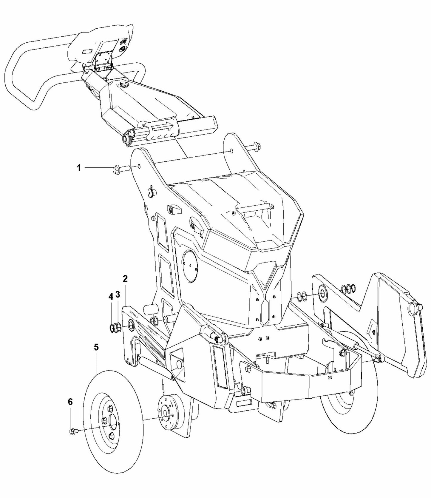 HTC X6 Weight Kit And Wheel Assembly Parts