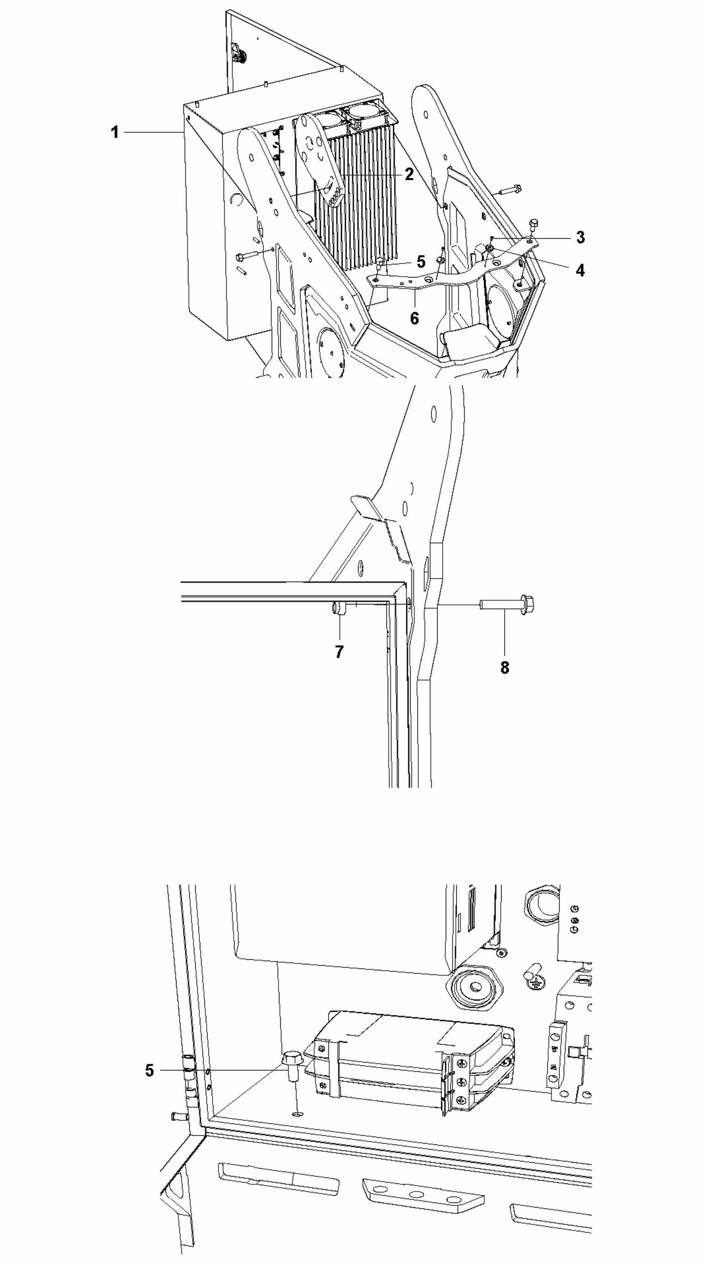 HTC X6 Power Unit Assembly Parts