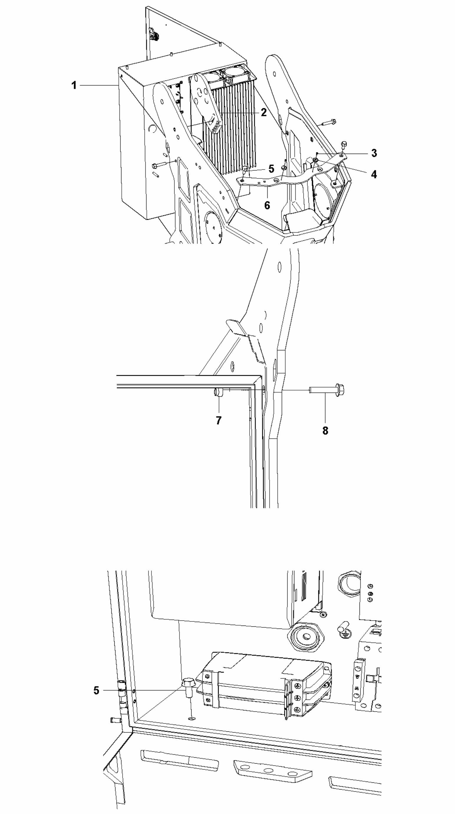 HTC X6 Power Unit Assembly Parts
