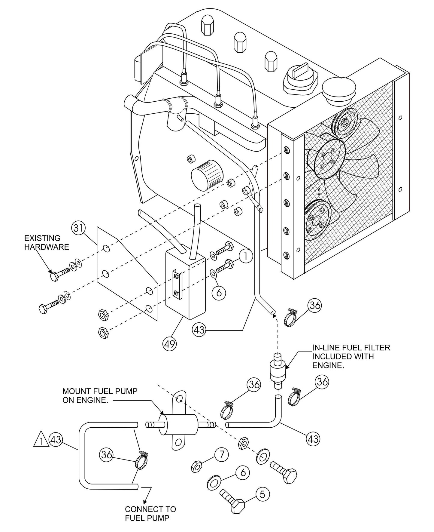 HTH-Series Engine (Vanguard) Assembly-2 Parts By Multiquip Whiteman