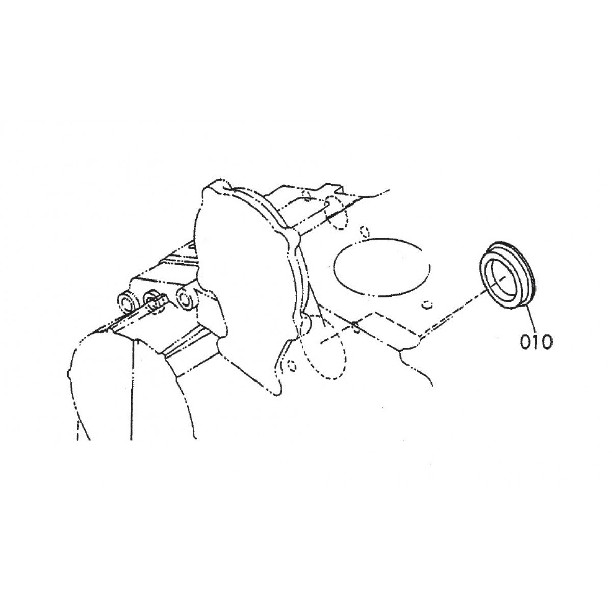 HTH44T KUBOTA V-1505— Hydraulic Pump Assembly Parts By Multiquip Whiteman