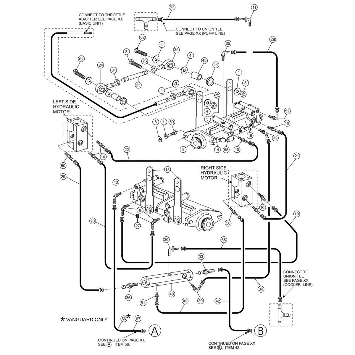 HTH-Series Hydraulic Drive Assembly-1 Parts By Multiquip Whiteman