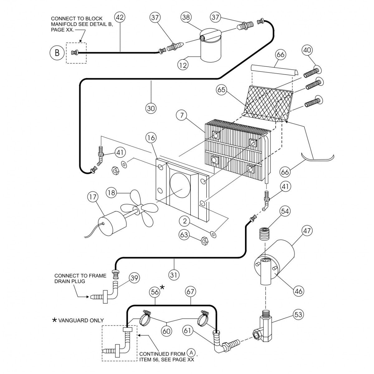 HTH-Series Hydraulic Drive Assembly-2 Parts By Multiquip Whiteman