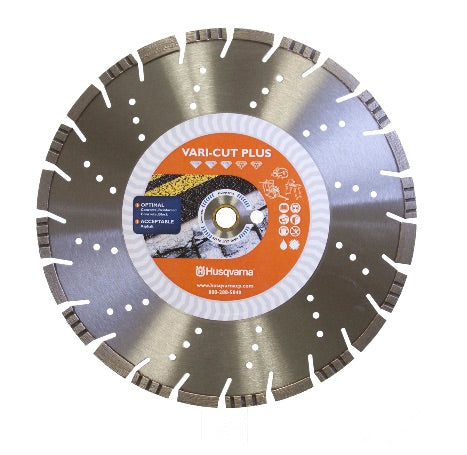 14" Husqvarna 542751359 Vari-Cut Diamond Blade Wet/Dry - 5 pc