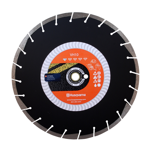 14" Husqvarna 542777195 VH-10 Diamond Saw Blade Wet/Dry