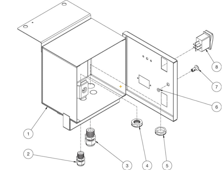 HVS Series Electric Box Assembly  Parts by Mi-T-M