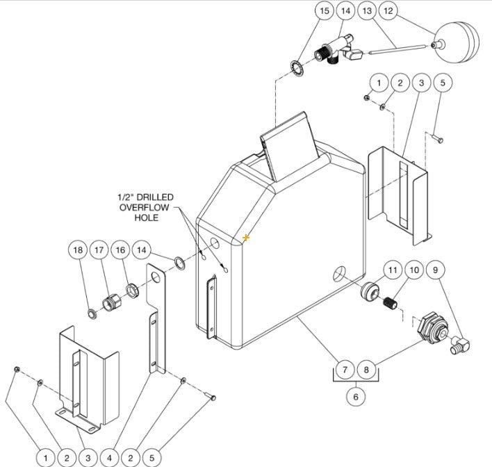 HVS Series Float Tank Assembly  Parts by Mi-T-M