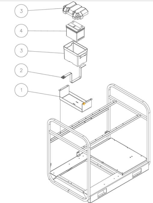 HVS-3006-0R7G Battery Box Assembly Parts by Mi-T-M