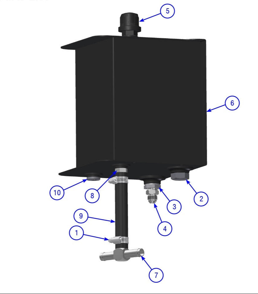 AT16 Hydraulic Tank Assembly Parts By Allen Engineering