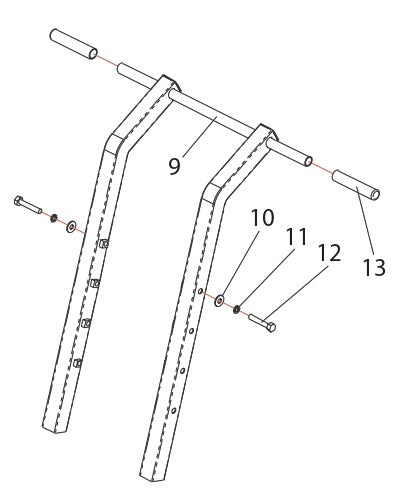 CC1200 Handle Assembly