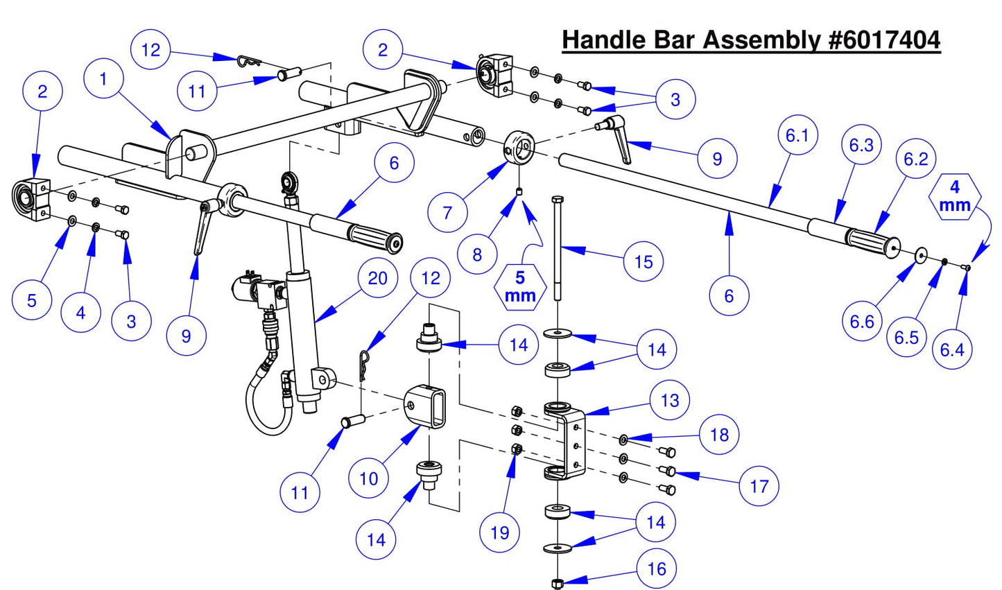 CC7574DK Handle Bar Assembly