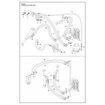 Hydraulic Hoses Arm Parts for DXR 95 By Husqvarna