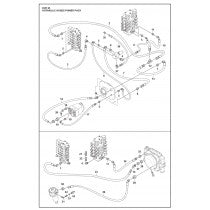 Hydraulic Hoses Power Pack Parts for DXR 95 By Husqvarna