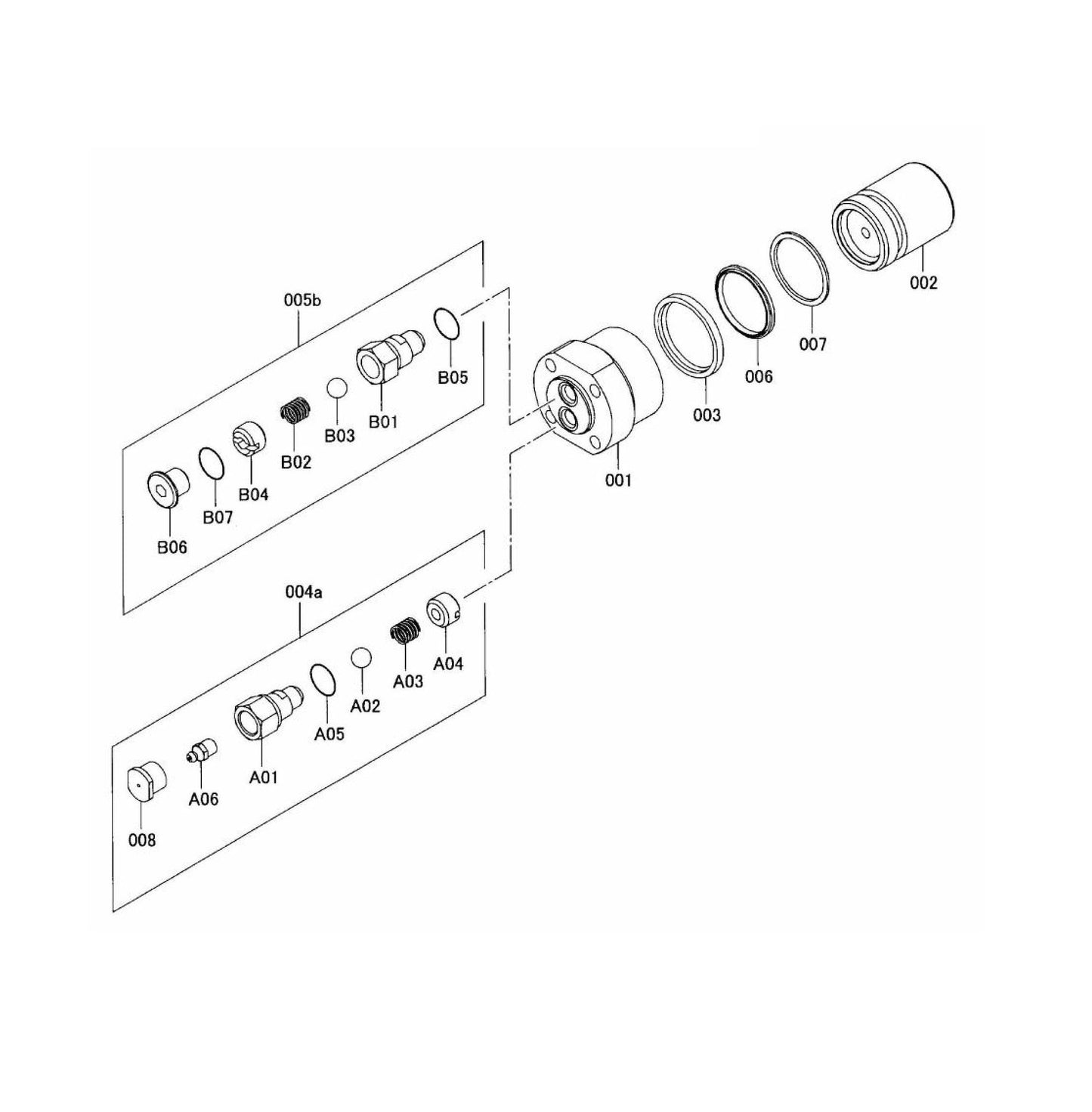 Hydraulic Adjuster Parts for Fx475 By Husqvarna