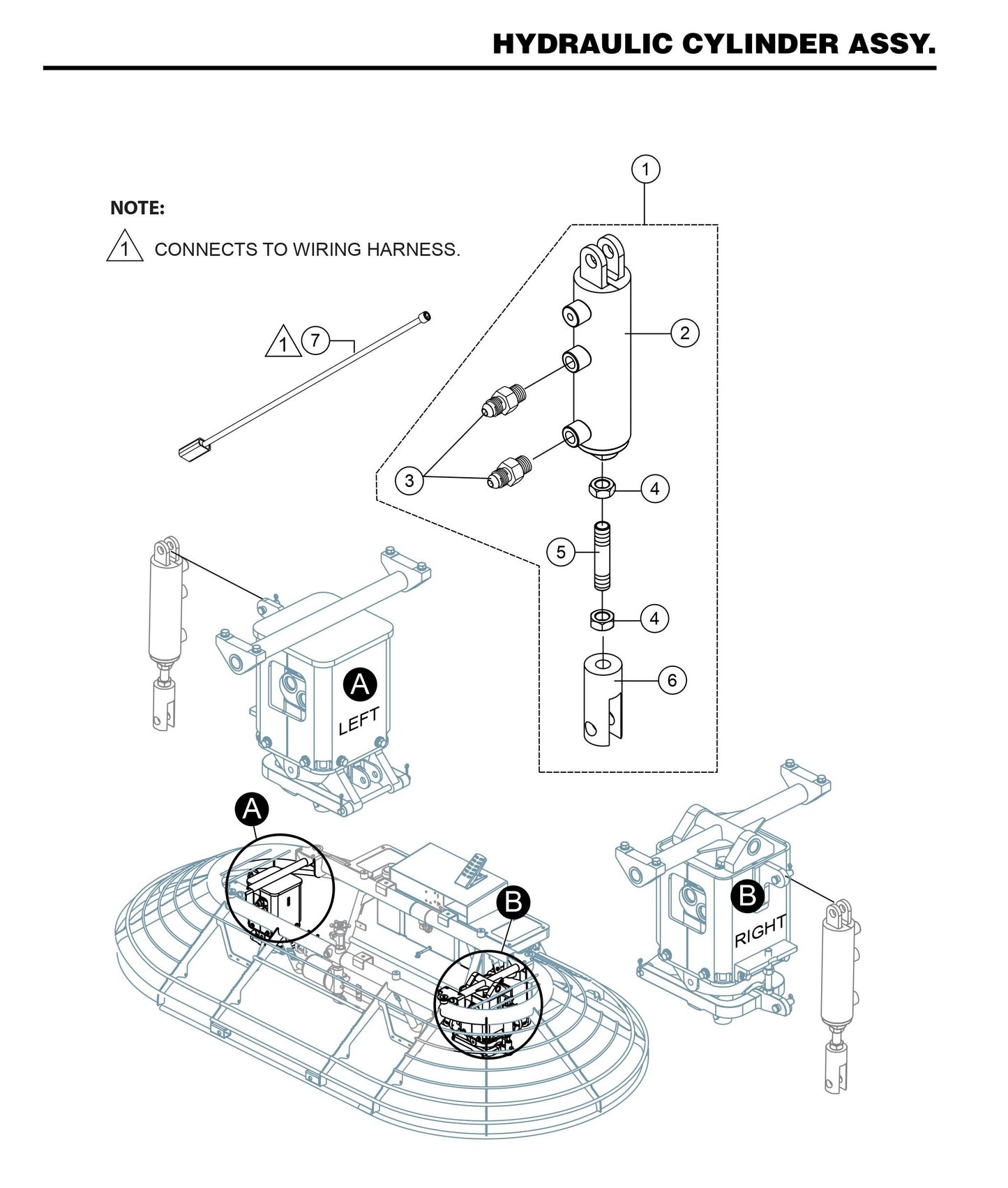 STXD6I Hydraulic Cylinder Assembly