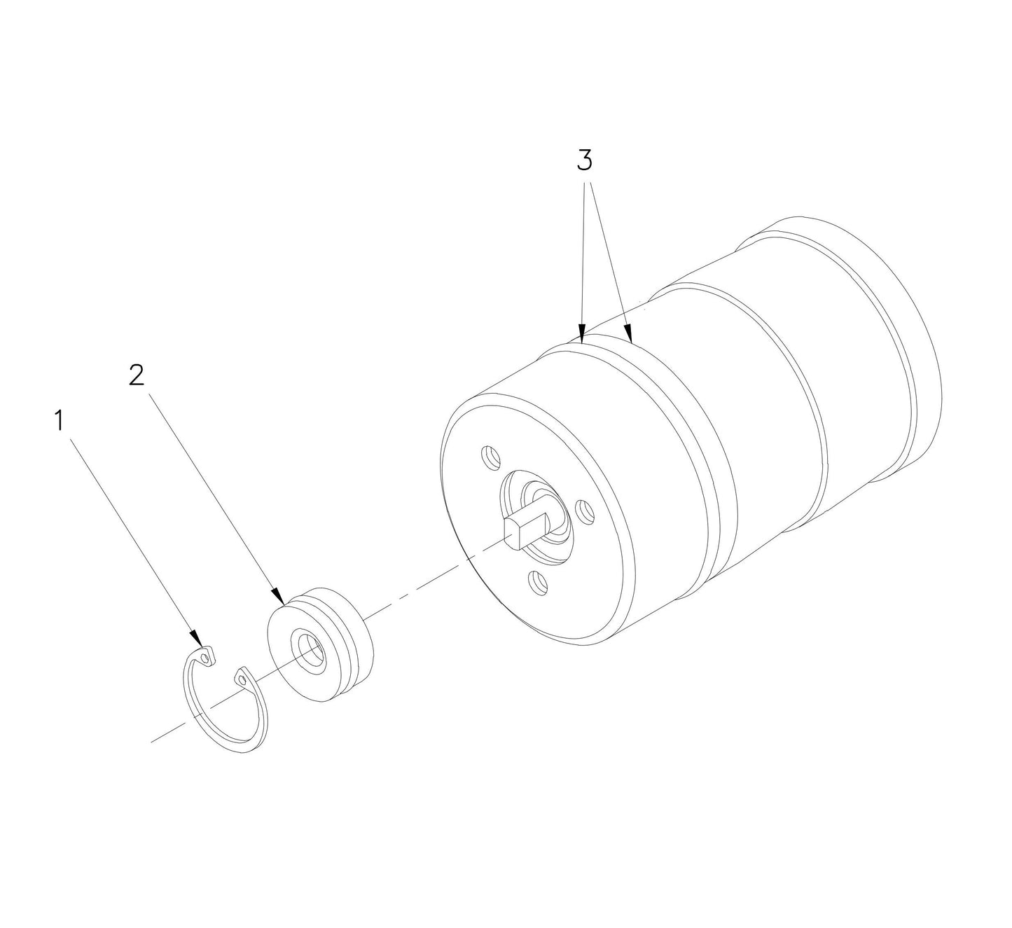 Hydraulic Motor Seal Replacement Kit Parts for Hydraulic Concrete Vibrator By Wyco