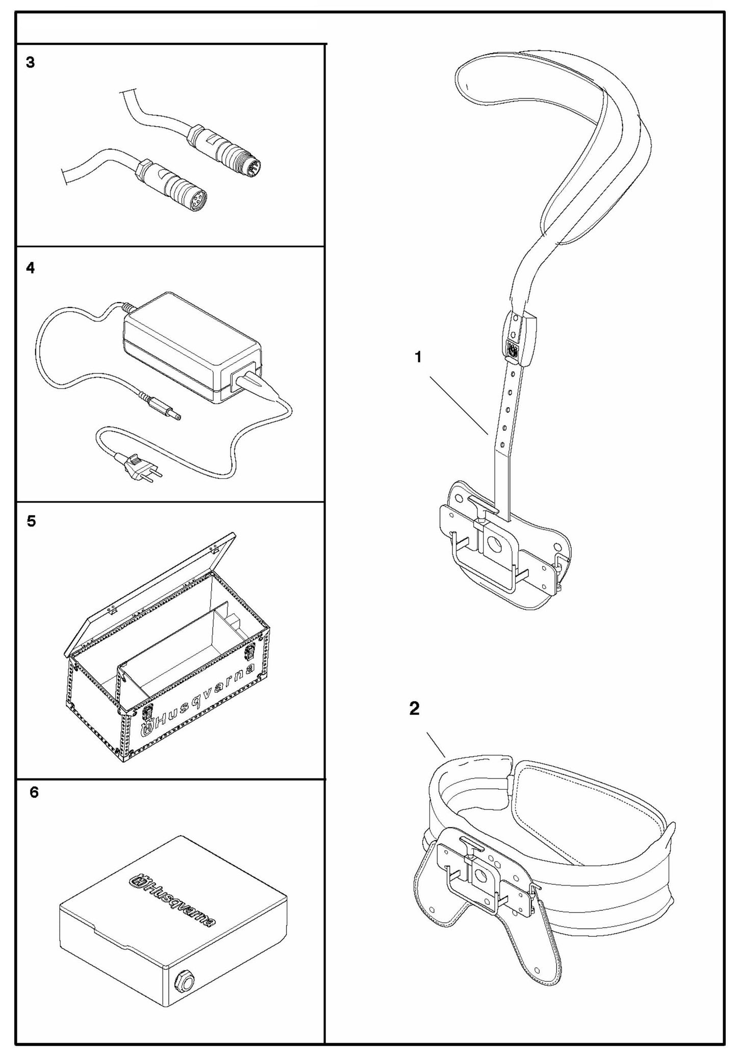 DXR 300 Remote Control Accessories Assembly Parts