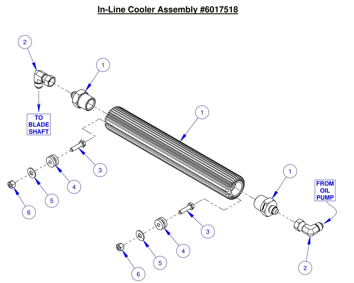 CC7574DK In-Line Cooler Assembly