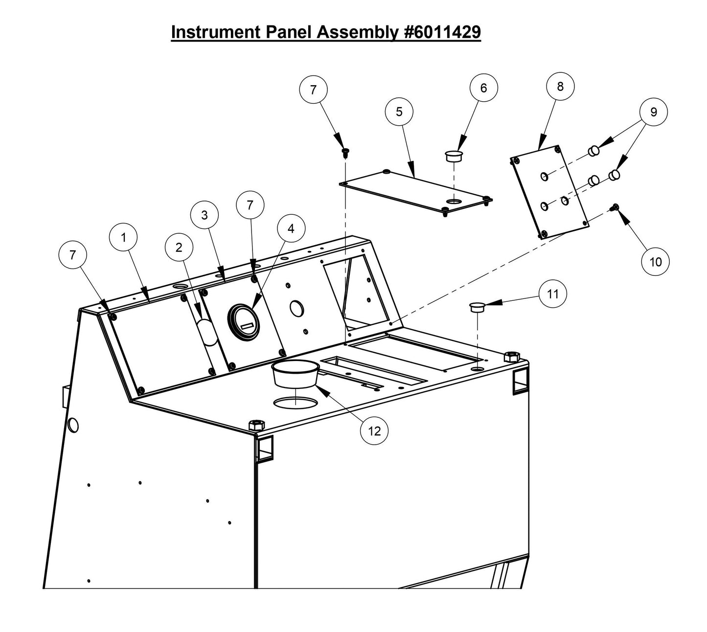 CC3500E (Instrument Panel Assembly)