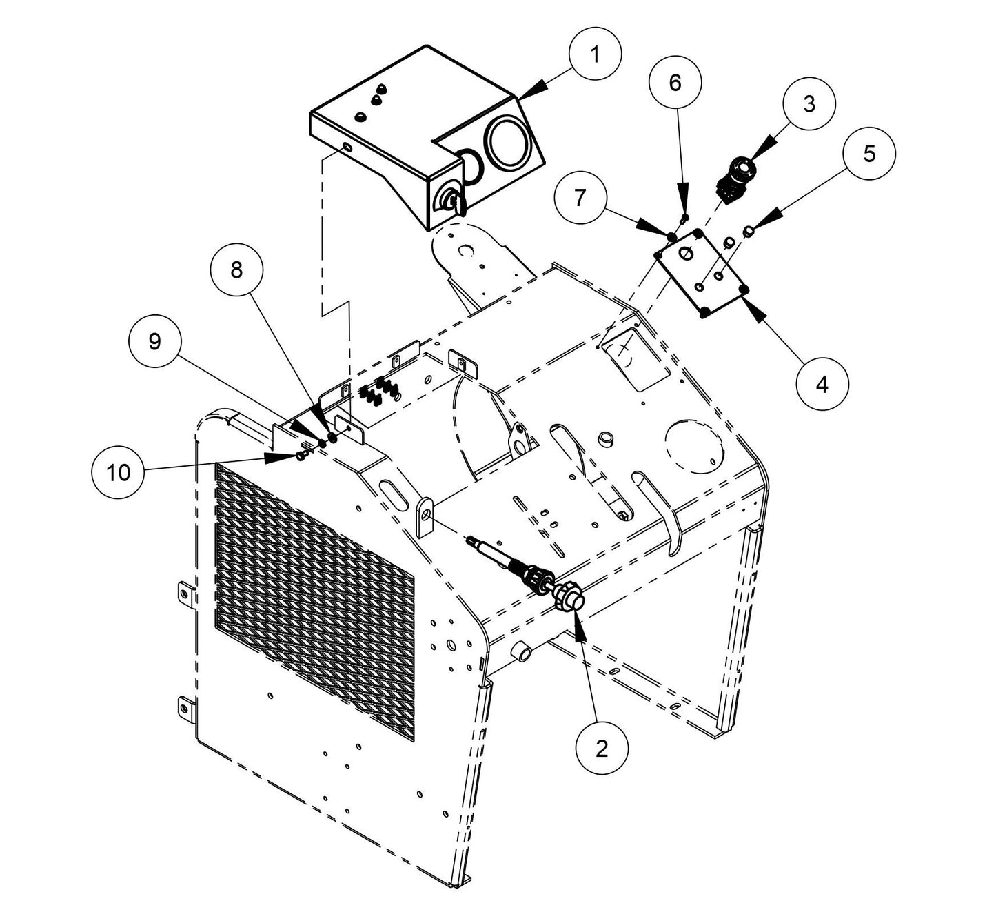 CC4144DXL Instruments Panel Assembly