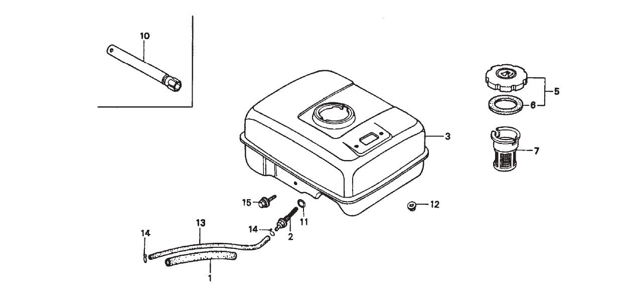 J-Serie Fuel Tank Assembly Parts by Multiquip Whiteman