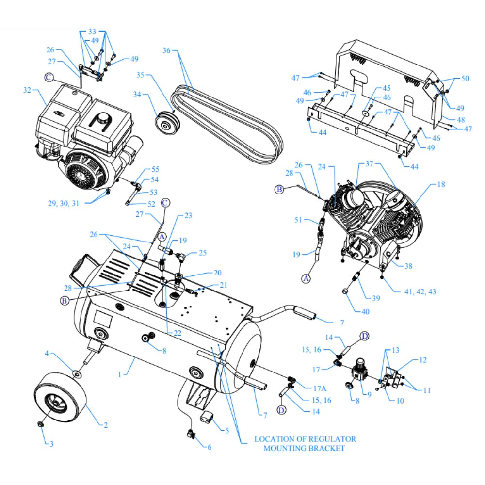 J11HGA-30P-CRC Assembly Parts By Jenny
