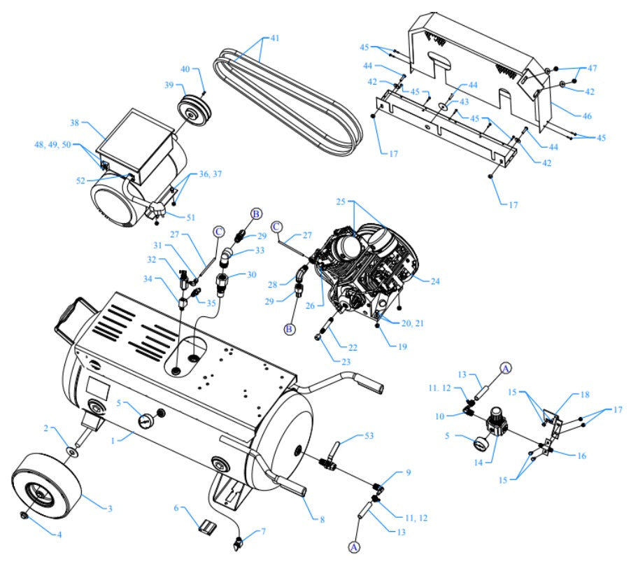 J5A-30P-CRC Assembly Parts By Jenny
