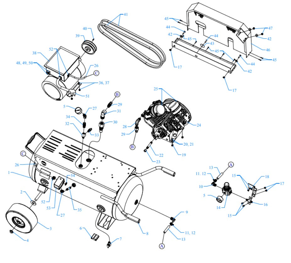 J5A-30P-SSC Assembly Parts By Jenny