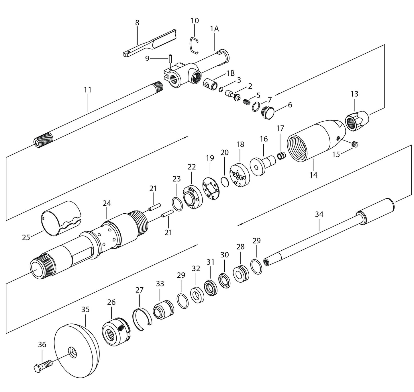 JET-06 Tamper And Rammer Replacement Parts By Tamco