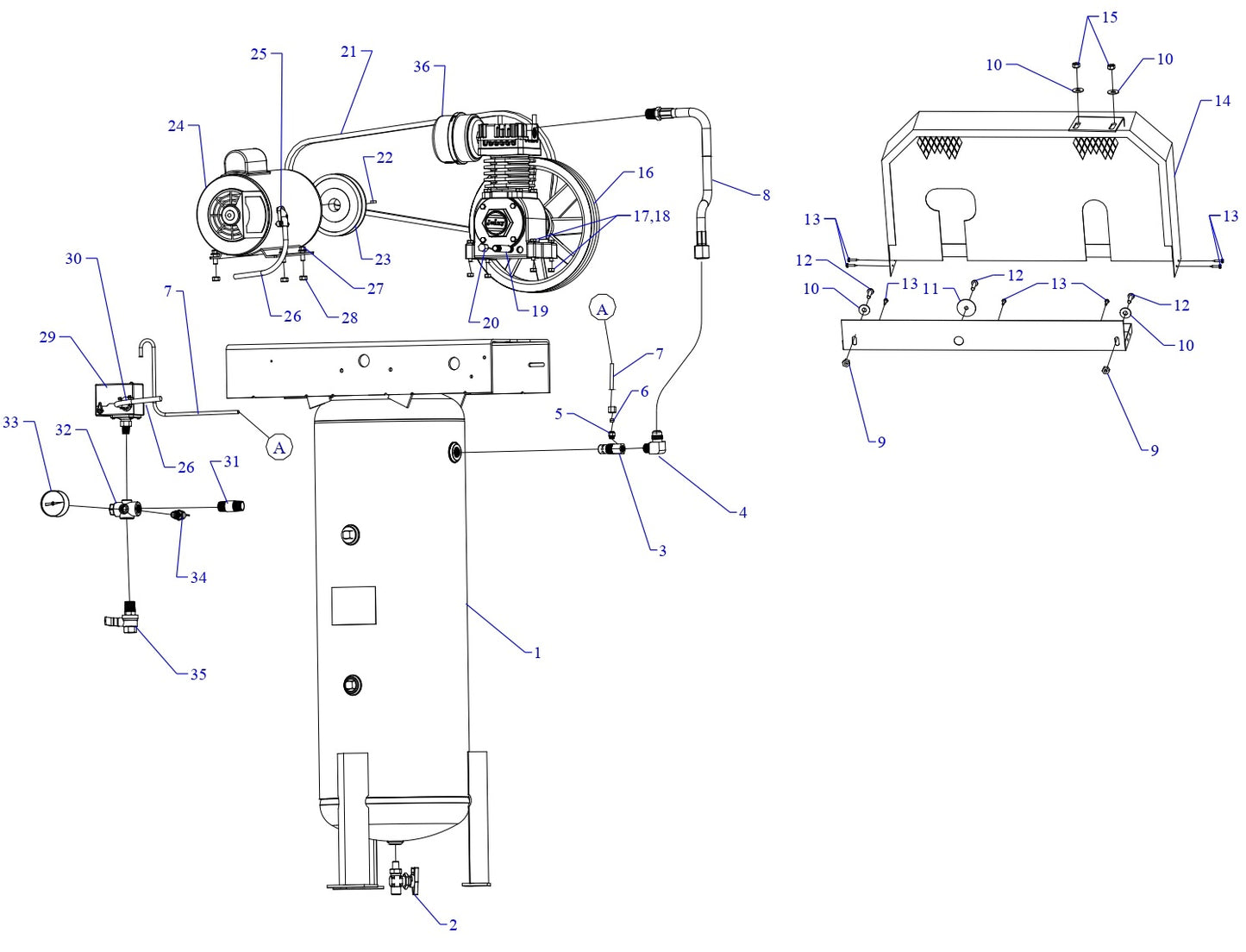 F12A-17V-SSC Single & Three Phase Assembly Parts By Jenny