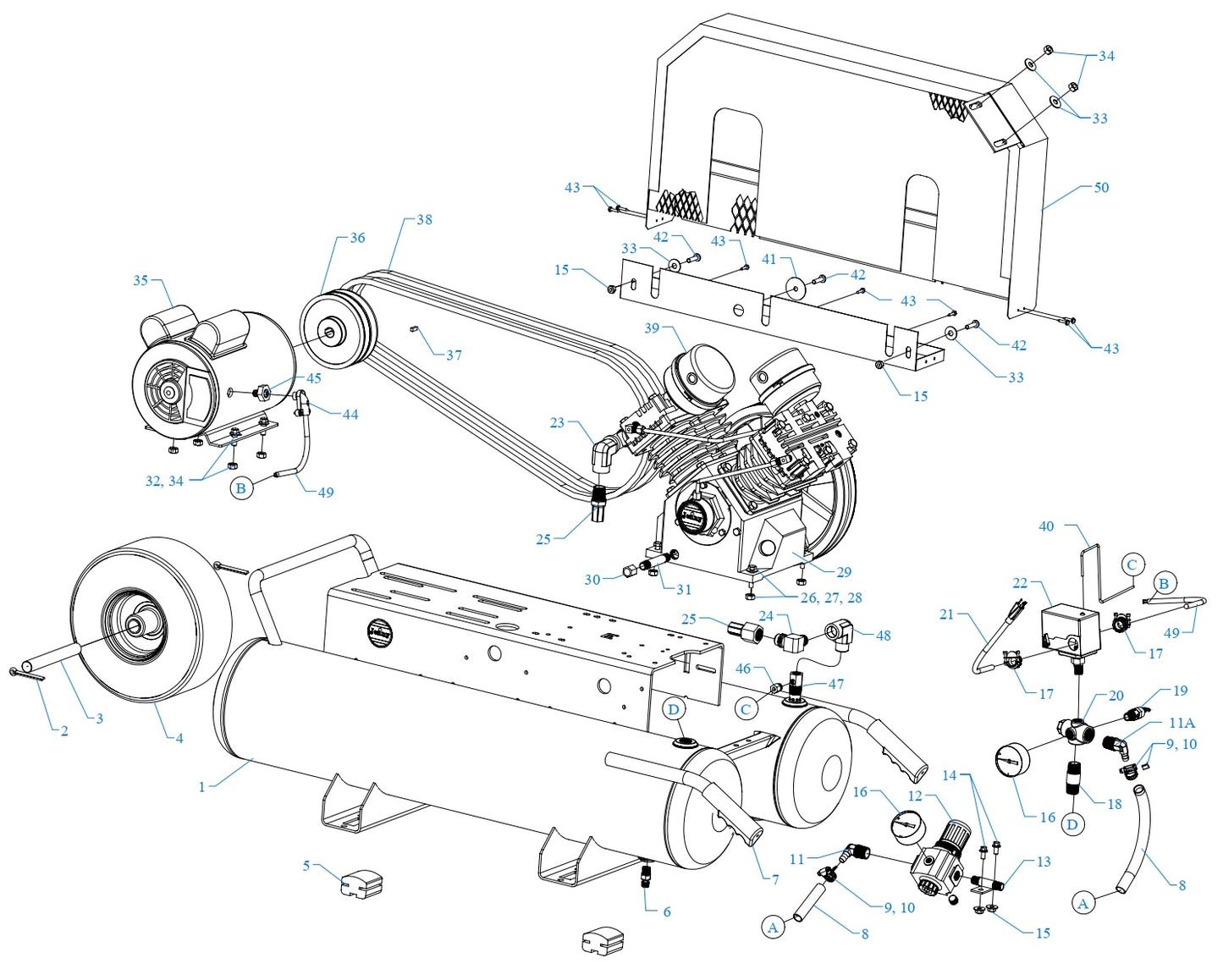 G3A-15P-SSC Assembly Parts By Jenny