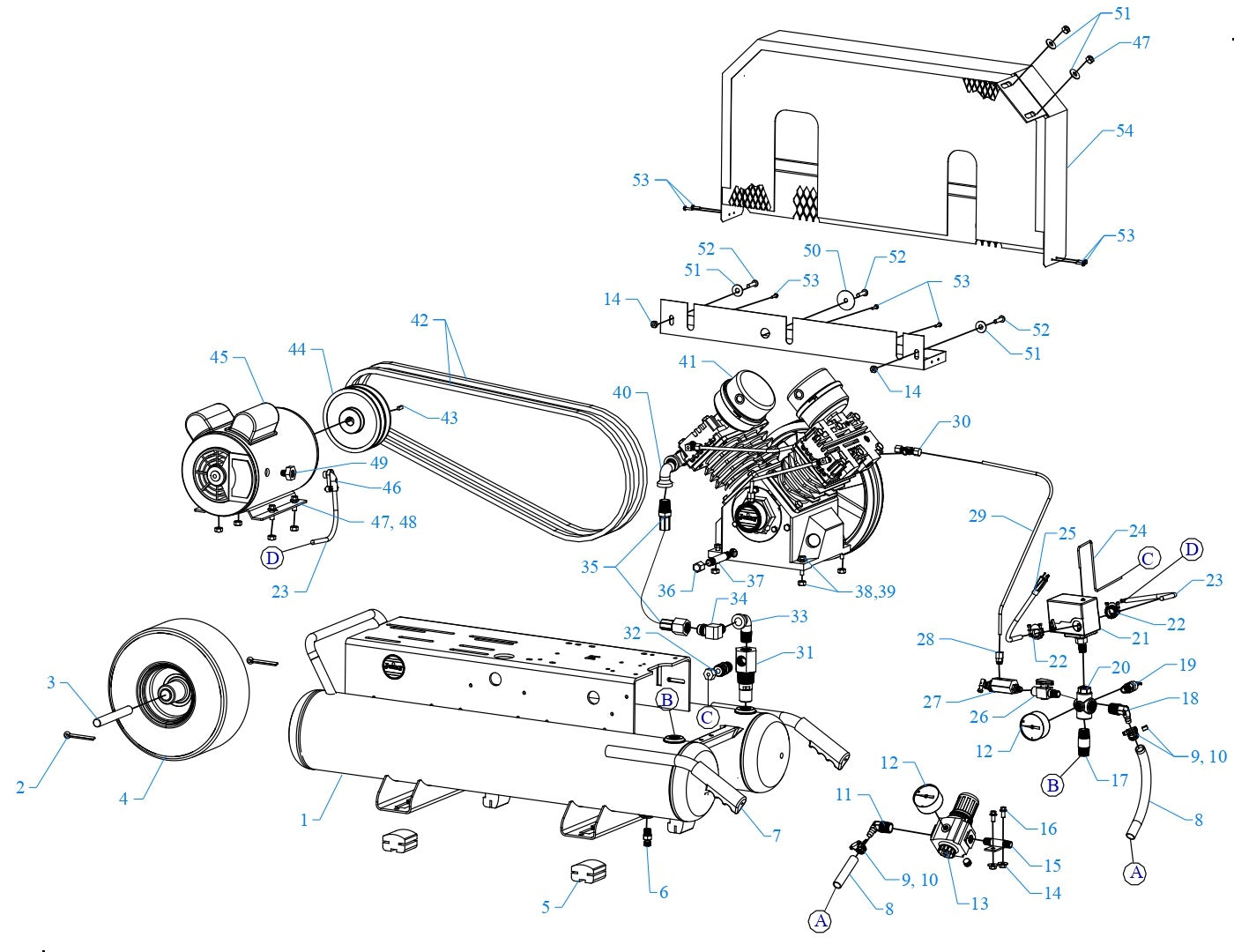 G3A-8P-DCS Assembly Parts By Jenny
