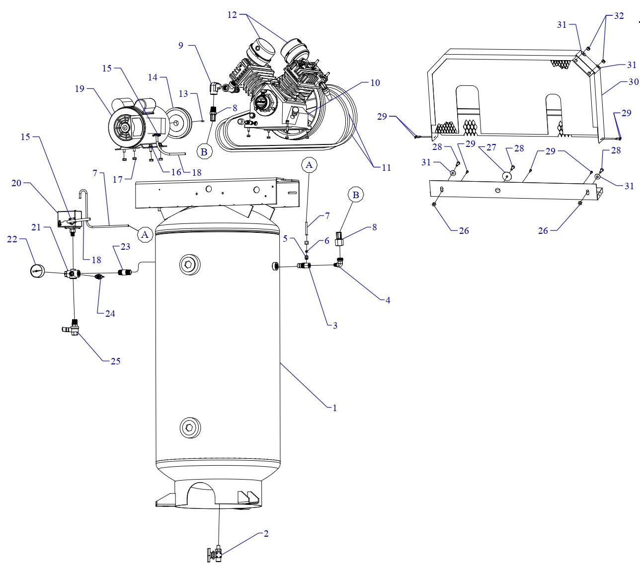 GC2A-60V-SSC Single & Three Phase Assembly Parts By Jenny
