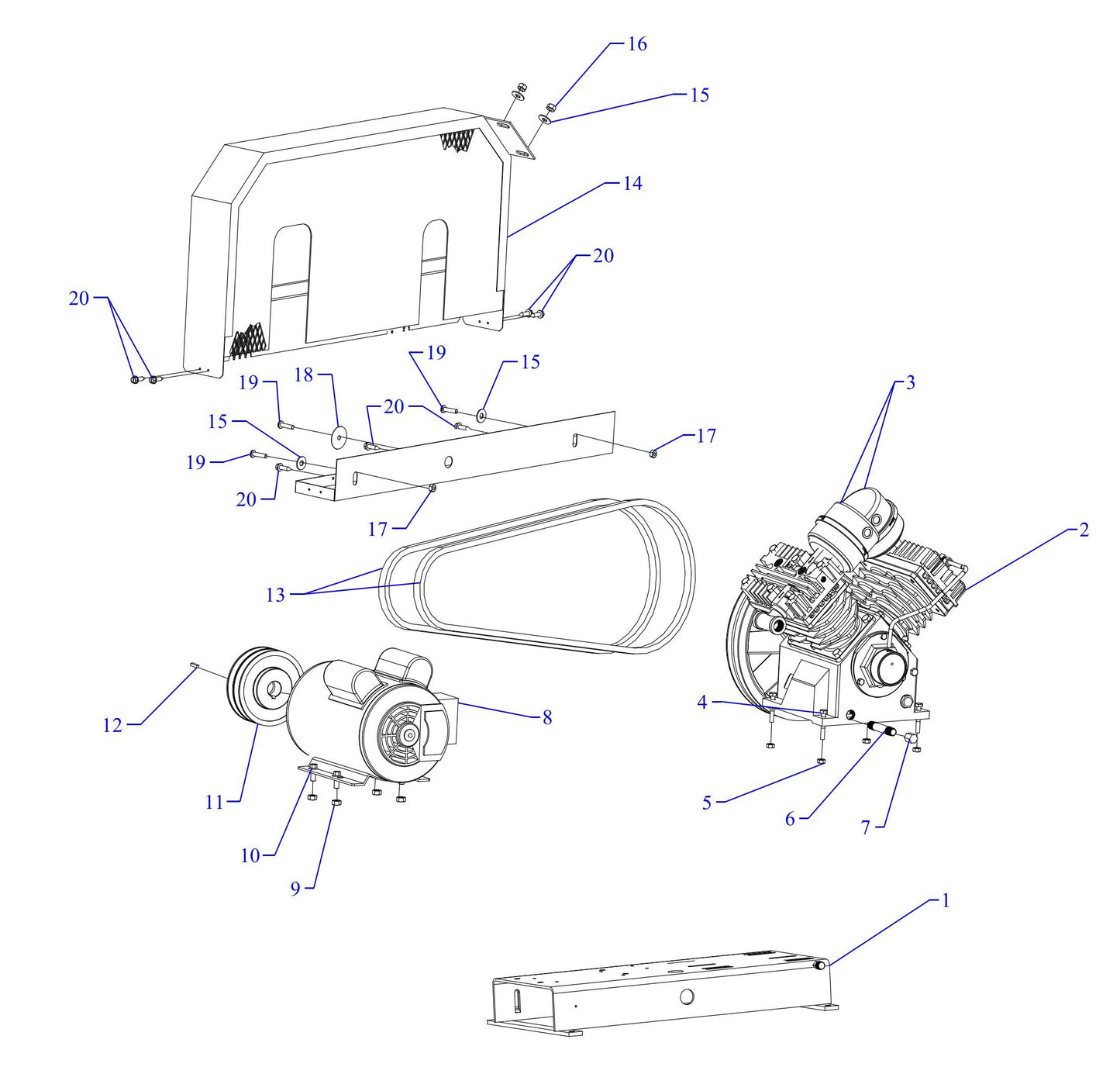 GC2A-B Single And Three Phase Assembly Parts