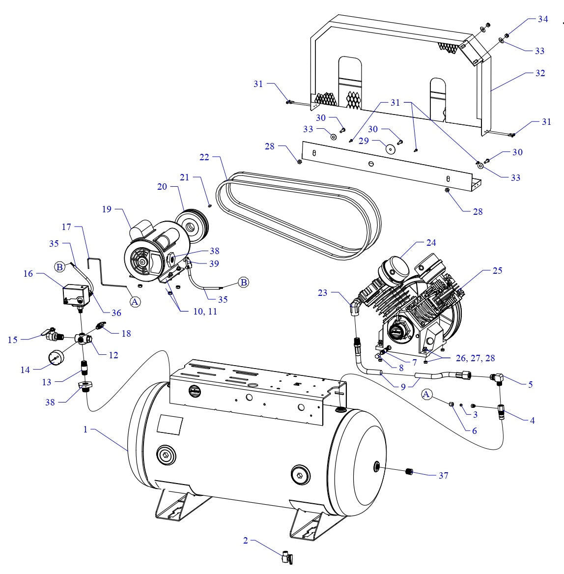 GC3A-30-SSC Single & Three Phase Assembly Parts By Jenny