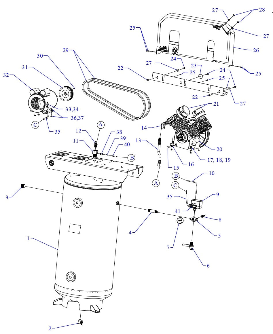 GC3A-60V-SSC Single & Three Phase Assembly Parts By Jenny