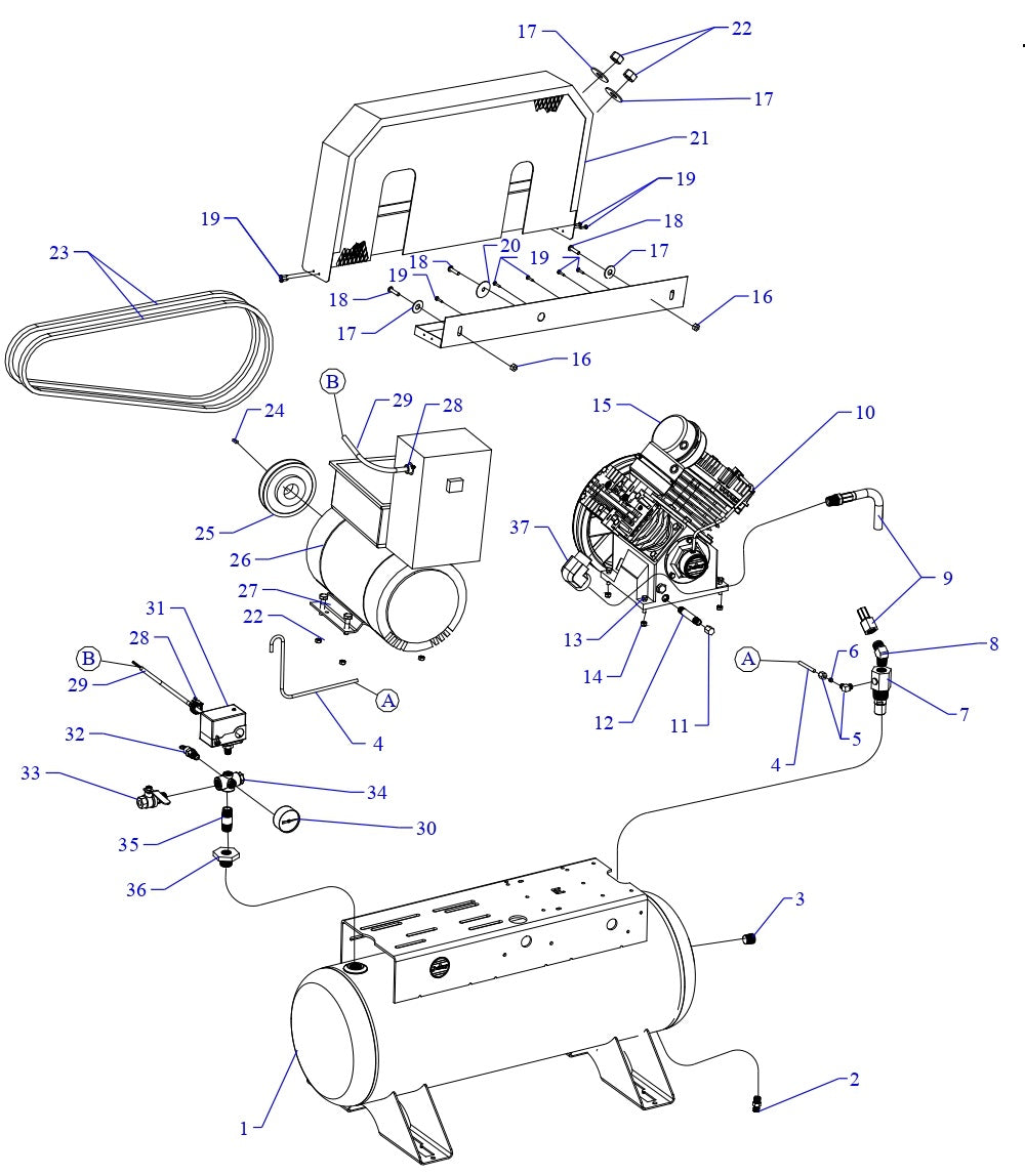 GC5A-17-SSC Single & Three Phase Assembly Parts By Jenny