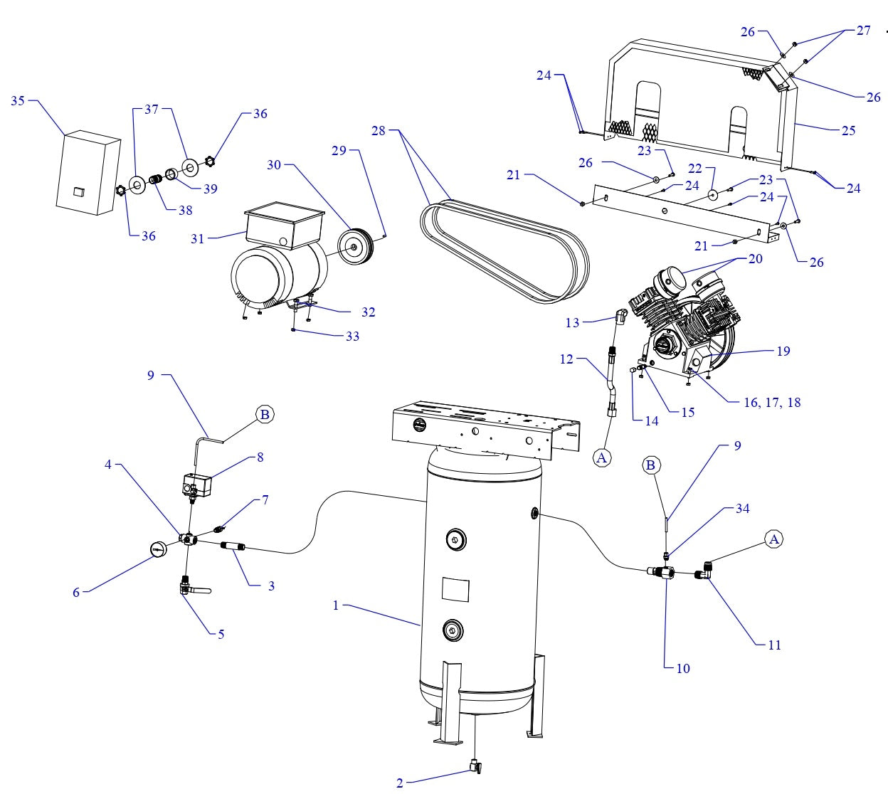 GC5A-30V-SSC Single & Three Phase Assembly Parts By Jenny