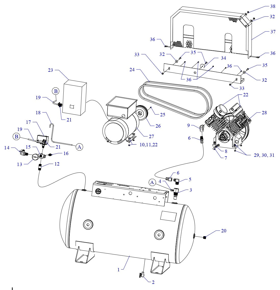 GC5A-60-SSC Single & Three Phase Assembly Parts By Jenny