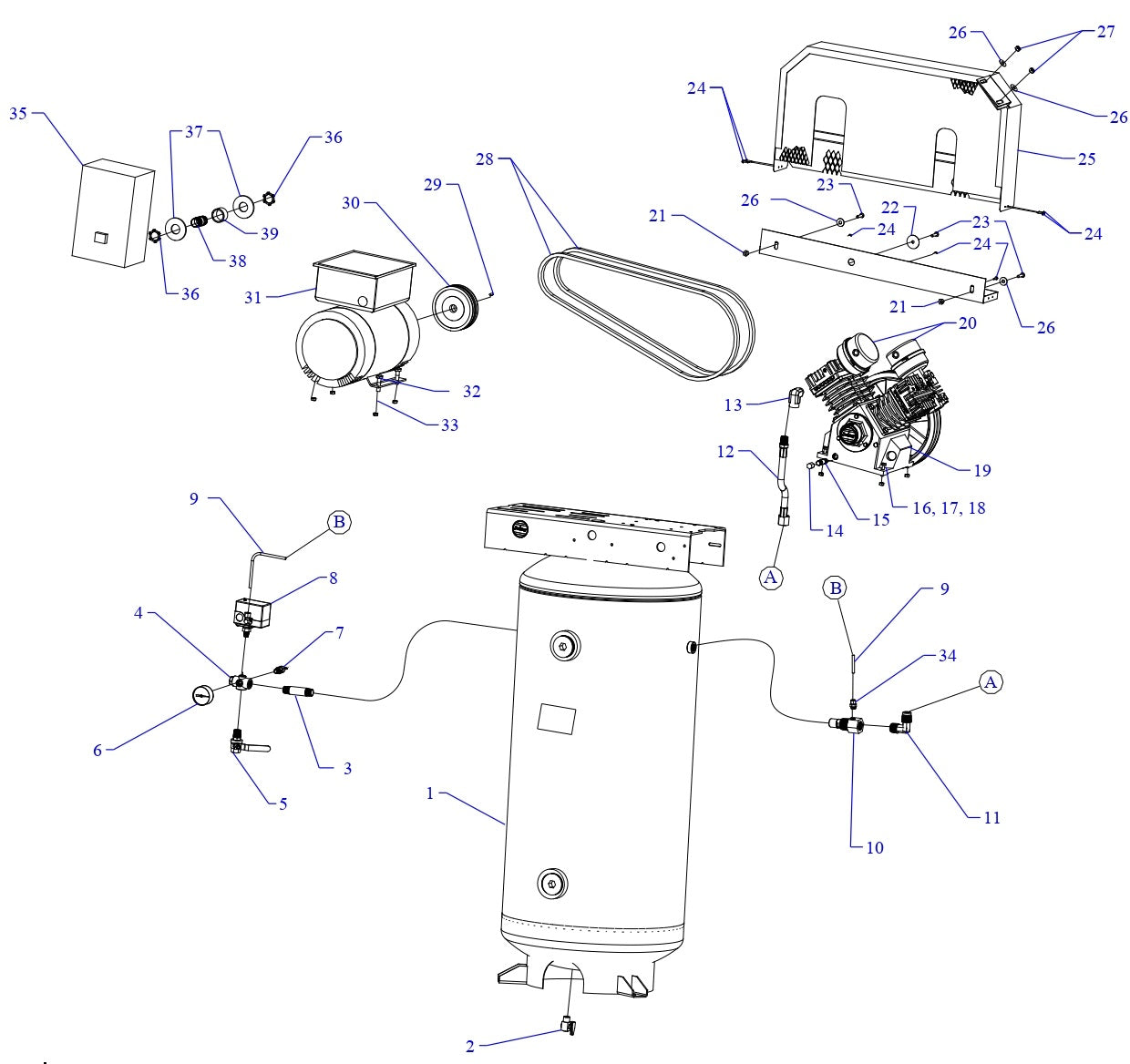 GC5A-60V-SSC Single & Three Phase Assembly Parts By Jenny