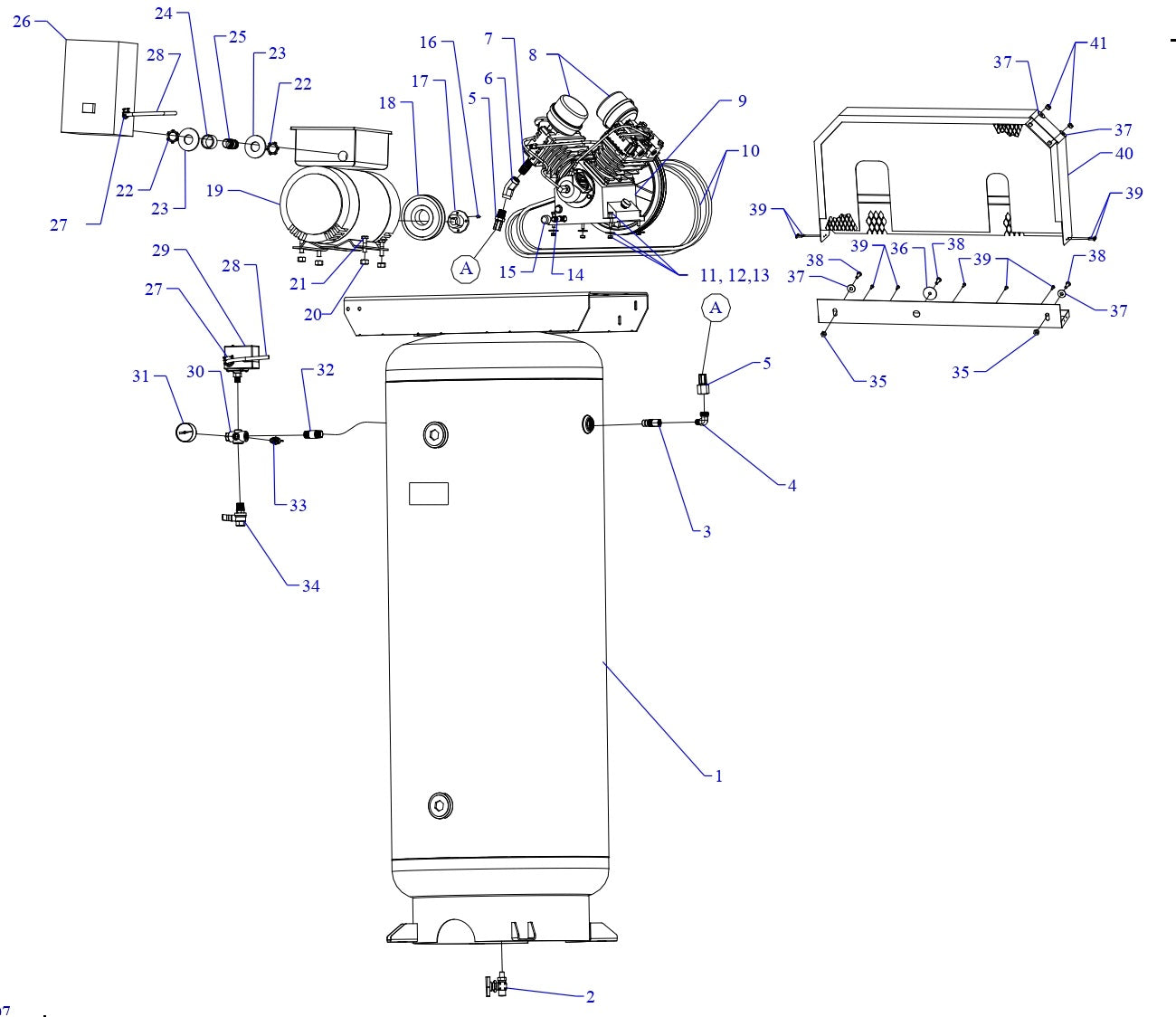 GT5B-120V-SSC Single & Three Phase Assembly Parts By Jenny
